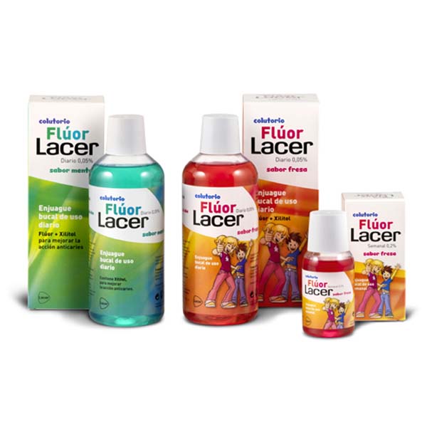 Producto Lacer cuidado bucal Fluor Lacer