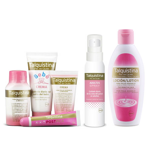 Gama de productos Talquistina Lacer